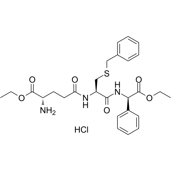 Ezatiostat hydrochloride(Synonyms: TER199; TLK199 hydrochloride)