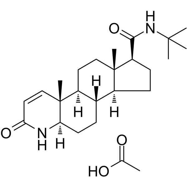 Finasteride acetate(Synonyms: 醋酸非那雄胺; MK-906 acetate)