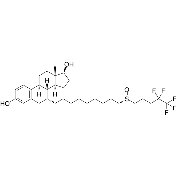 Fulvestrant (S enantiomer)(Synonyms: ICI 182780 (S enantiomer);  ZD 9238 (S enantiomer);  ZM 182780 (S enantiomer))