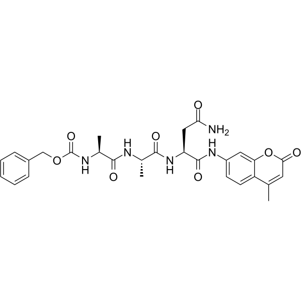 Z-Ala-Ala-Asn-AMC(Synonyms: Cbz-Ala-Ala-Asn-AMC)