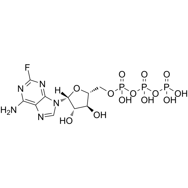 Fludarabine triphosphate Chemical Structure Fludarabine triphosphate(Synonyms: F-ara-ATP)