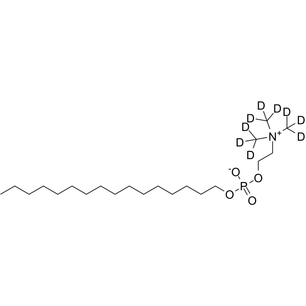 Miltefosine-d9(Synonyms: HePC-d9;  Hexadecyl phosphocholine-d9)