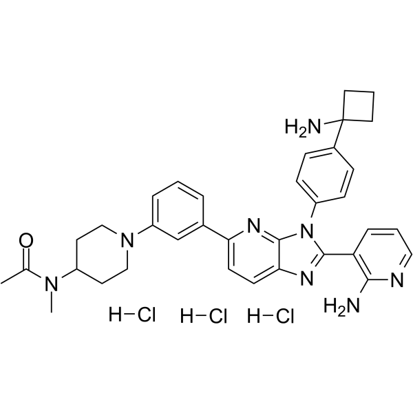 Vevorisertib trihydrochloride(Synonyms: ARQ 751 trihydrochloride)