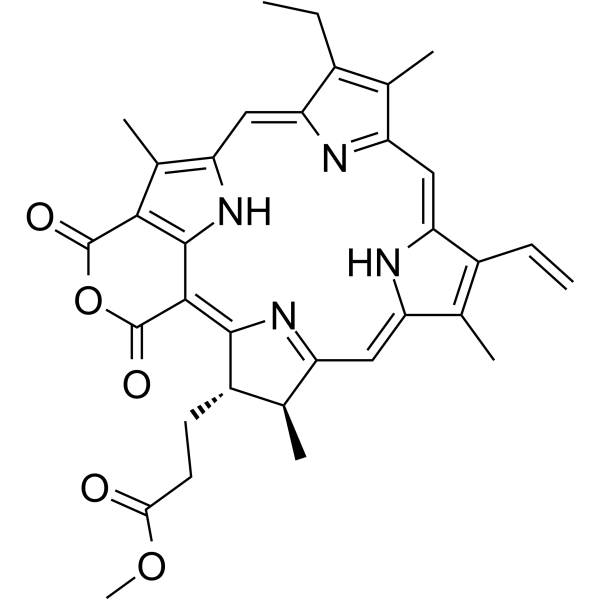 Purpurin 18 methyl ester Chemical Structure Purpurin 18 methyl ester