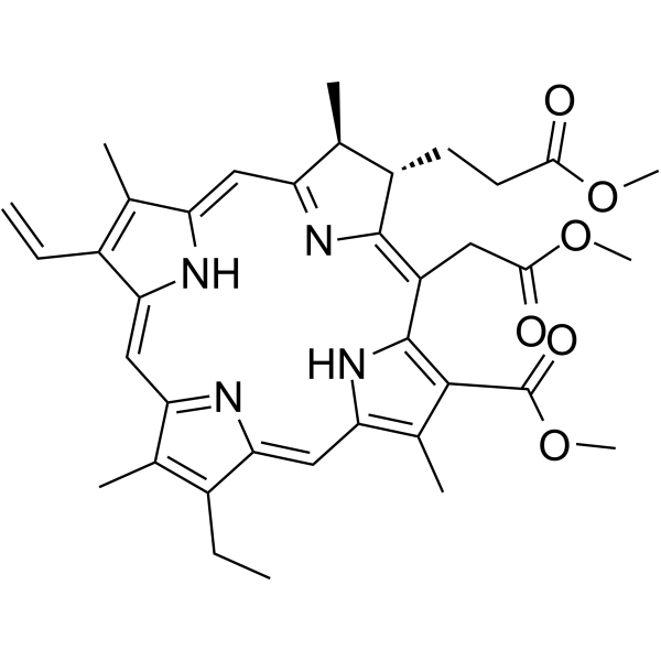 Chlorin e6 trimethyl ester(Synonyms: 二氢卟吩 e6 三甲酯)