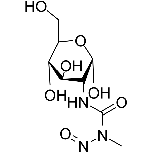 Streptozocin Chemical Structure Streptozocin(Synonyms: 链脲佐菌素; Streptozotocin; U 9889)