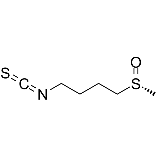 (R)-Sulforaphane Chemical Structure (R)-Sulforaphane(Synonyms: L-Sulforaphane)