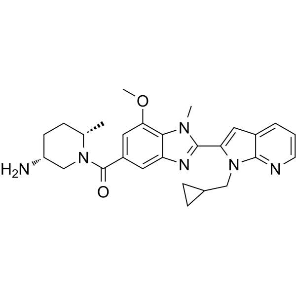 BMS-P5 free base Chemical Structure BMS-P5 free base