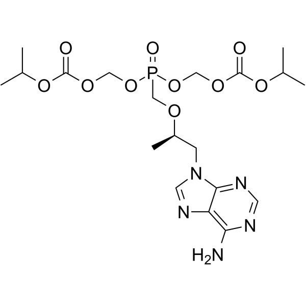 Tenofovir Disoproxil(Synonyms: 替诺福韦酯; Bis(POC)-PMPA;  GS 4331)