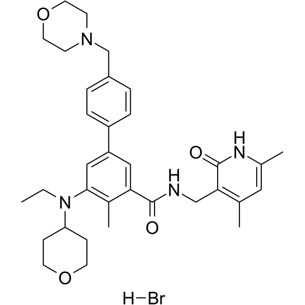 Tazemetostat hydrobromide(Synonyms: EPZ-6438 hydrobromide; E-7438 hydrobromide)
