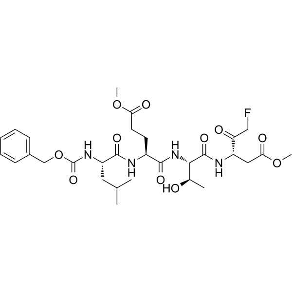 Z-LE(OMe)TD(OMe)-FMK Chemical Structure Z-LE(OMe)TD(OMe)-FMK