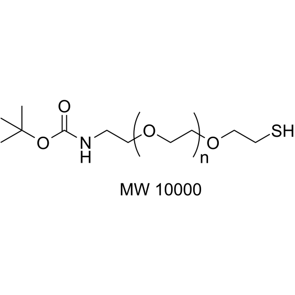 Boc-NH-PEG-Thiol (MW 10000)