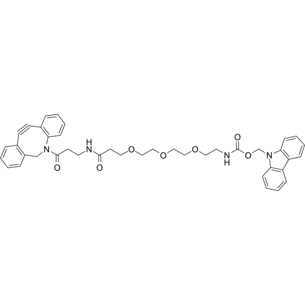 DBCO-PEG3-amide-N-Fmoc Chemical Structure DBCO-PEG3-amide-N-Fmoc