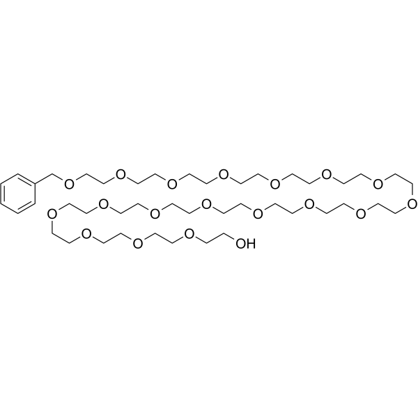Benzyl-PEG18-alcohol Chemical Structure Benzyl-PEG18-alcohol