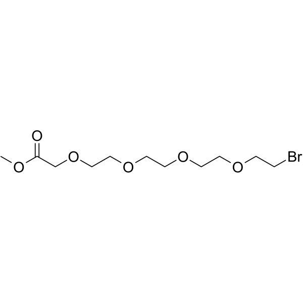 Br-PEG4-methyl acetate Chemical Structure Br-PEG4-methyl acetate