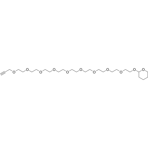 Propargyl-PEG9-THP