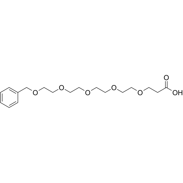 Benzyl-PEG5-acid Chemical Structure Benzyl-PEG5-acid