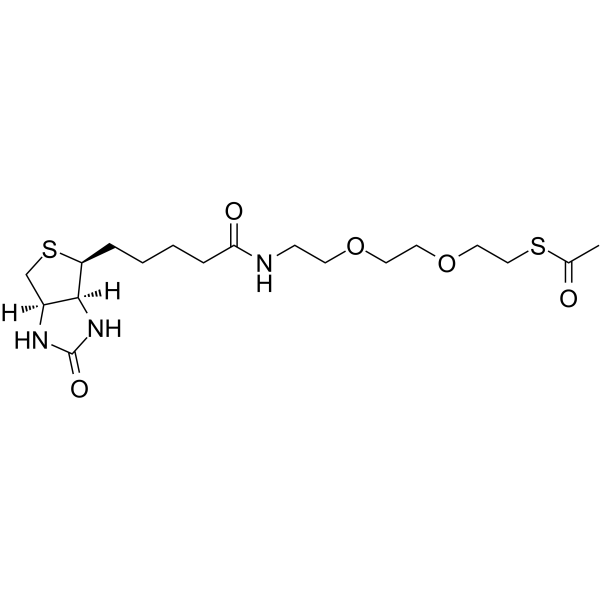 Biotin-PEG2-methyl ethanethioate