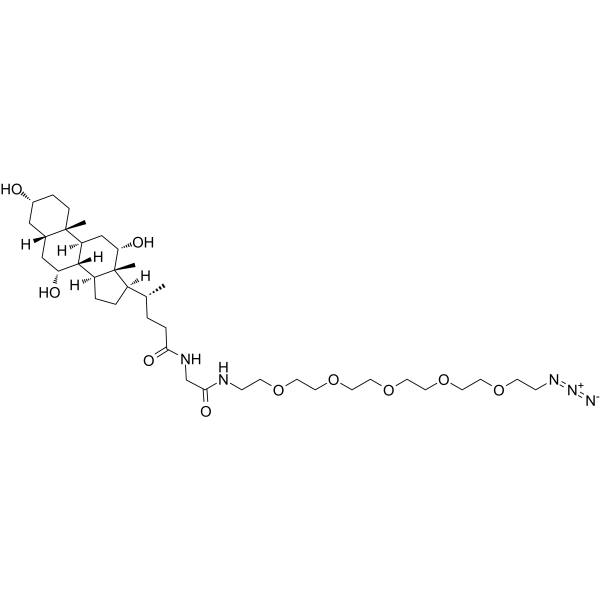 CG-PEG5-azido Chemical Structure CG-PEG5-azido