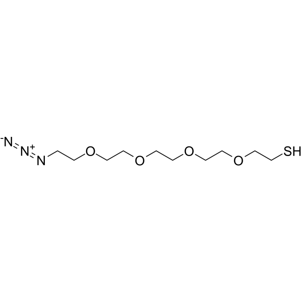 Azido-PEG4-Thiol Chemical Structure Azido-PEG4-Thiol