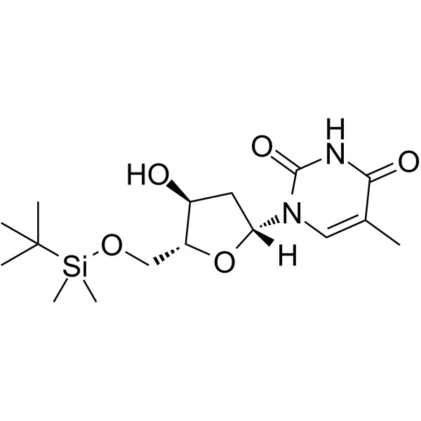 5'-O-TBDMS-dT Chemical Structure 5