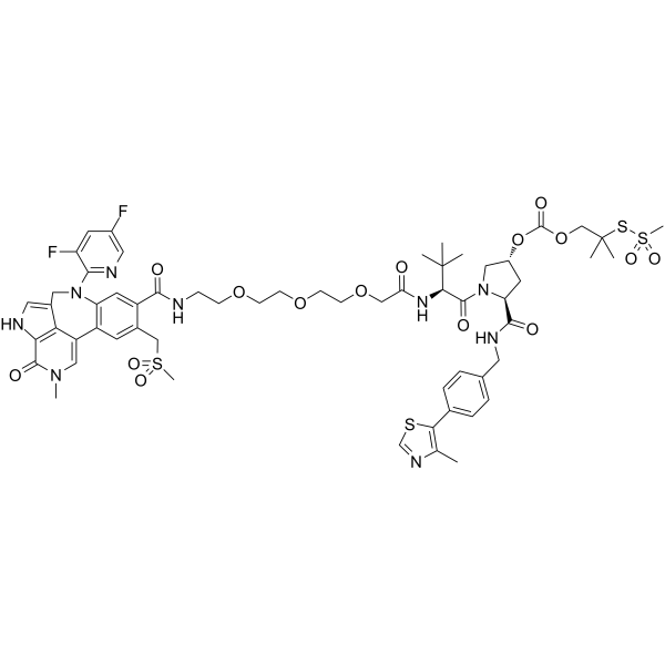 PROTAC BRD4 Degrader-9 Chemical Structure PROTAC BRD4 Degrader-9
