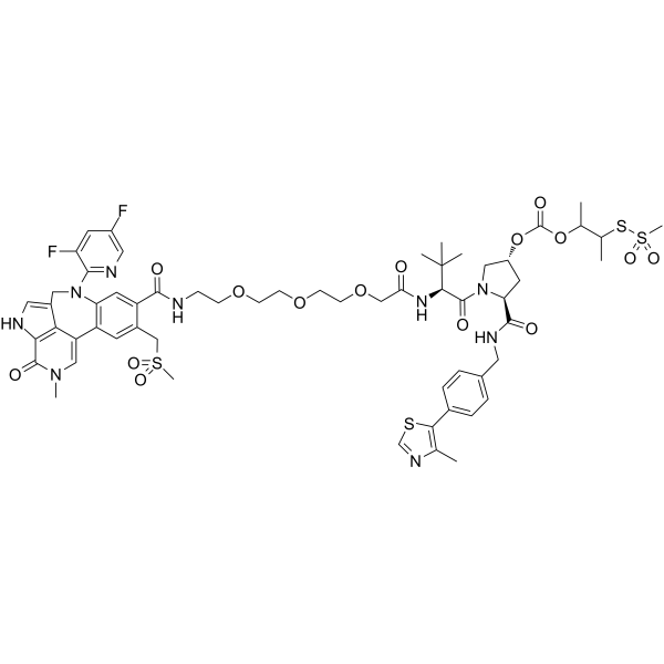 PROTAC BRD4 Degrader-10 Chemical Structure PROTAC BRD4 Degrader-10