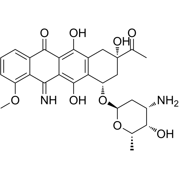 5-Iminodaunorubicin(Synonyms: 5-亚氨基柔红霉素)