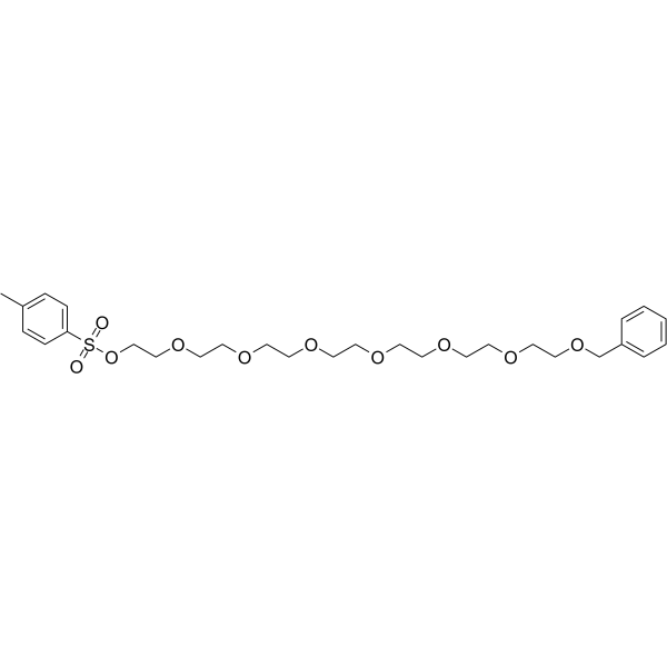 Benzyl-PEG7-Ots Chemical Structure Benzyl-PEG7-Ots