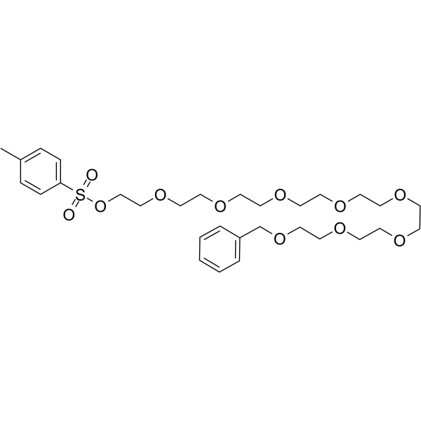 Benzyl-PEG8-Ots Chemical Structure Benzyl-PEG8-Ots