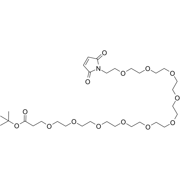 Mal-PEG10-Boc