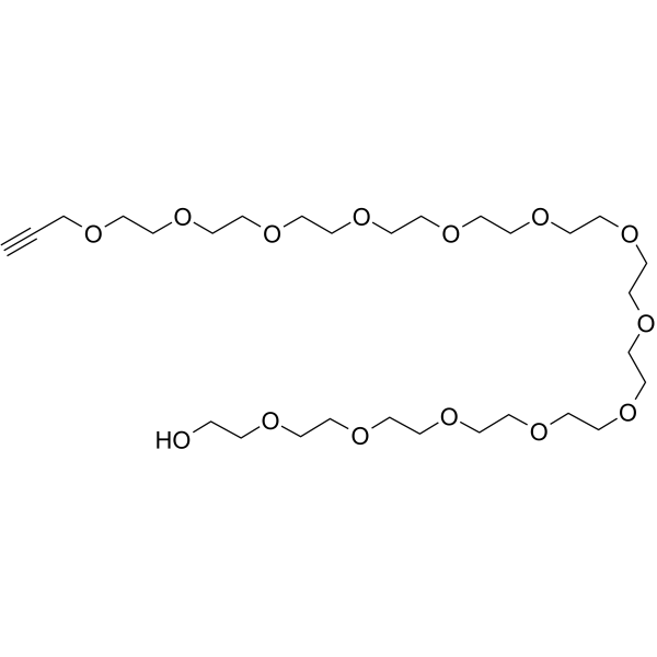 Propargyl-PEG13-OH Chemical Structure Propargyl-PEG13-OH