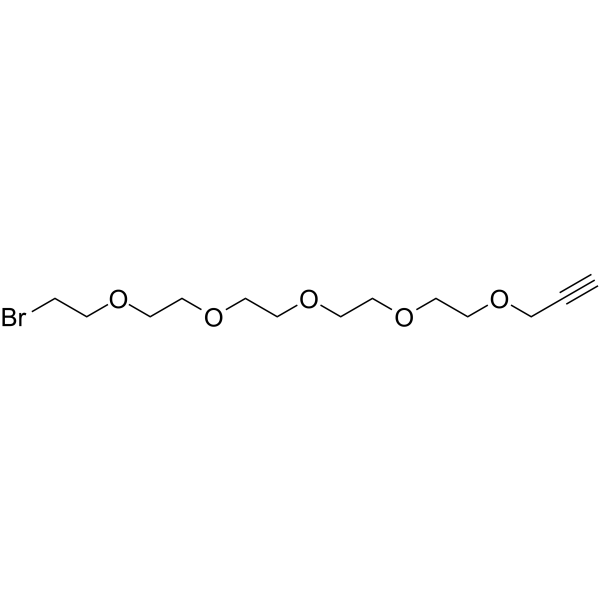 Propargyl-PEG5-Br Chemical Structure Propargyl-PEG5-Br
