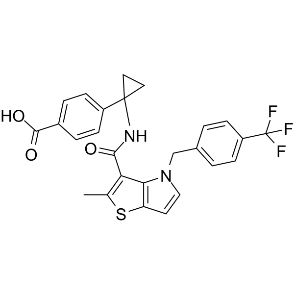 EP4 receptor antagonist 3 Chemical Structure EP4 receptor antagonist 3