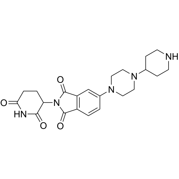 Thalidomide-Piperazine-Piperidine