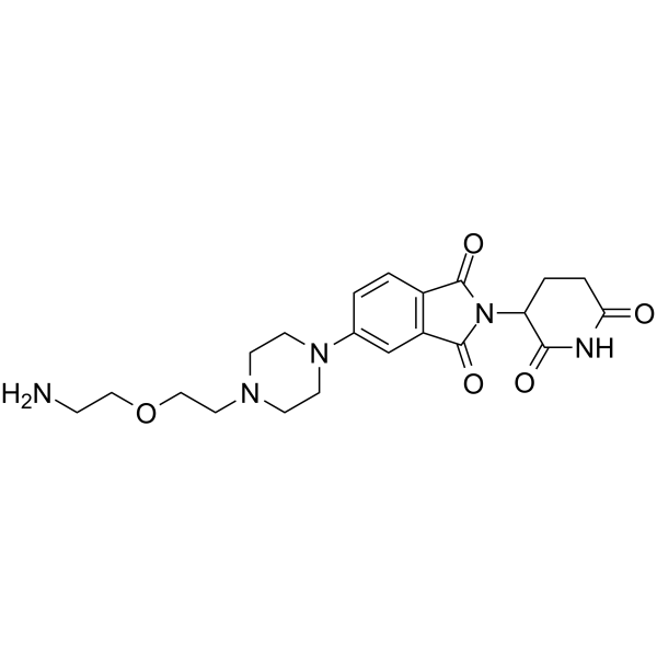 Thalidomide-Piperazine-PEG1-NH2