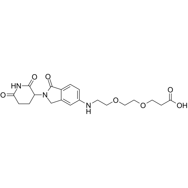 Glutarimide-Isoindolinone-NH-PEG2-COOH