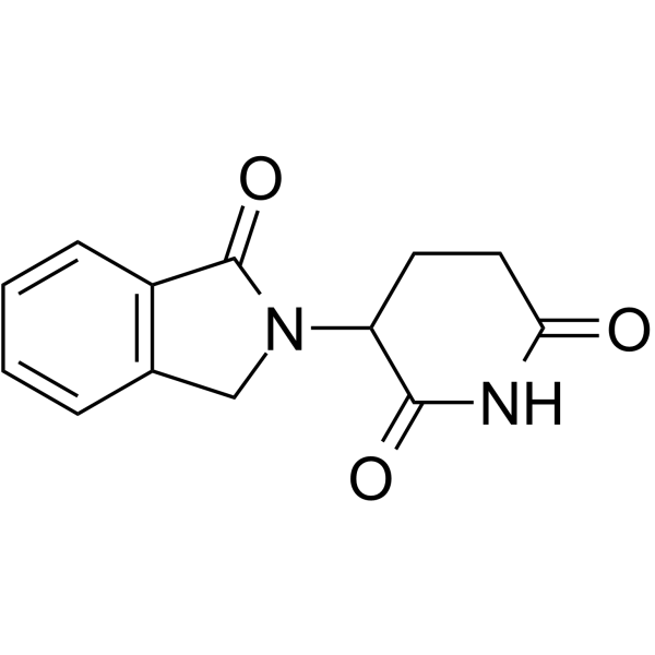 2-(2,6-Dioxopiperidin-3-yl)phthalimidine Chemical Structure 2-(2,6-Dioxopiperidin-3-yl)phthalimidine(Synonyms: EM-12)