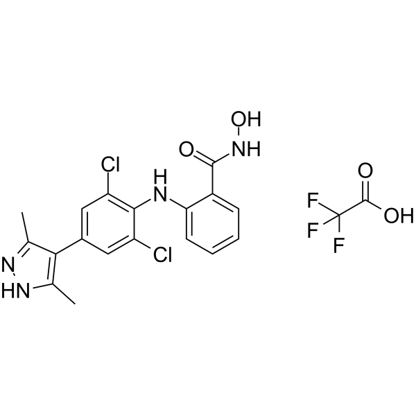 FTO-IN-1 TFA Chemical Structure FTO-IN-1 TFA
