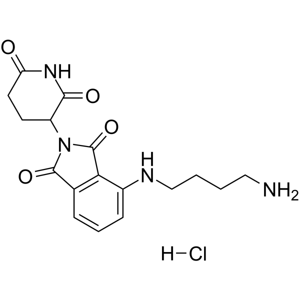 Pomalidomide-C4-NH2 hydrochloride