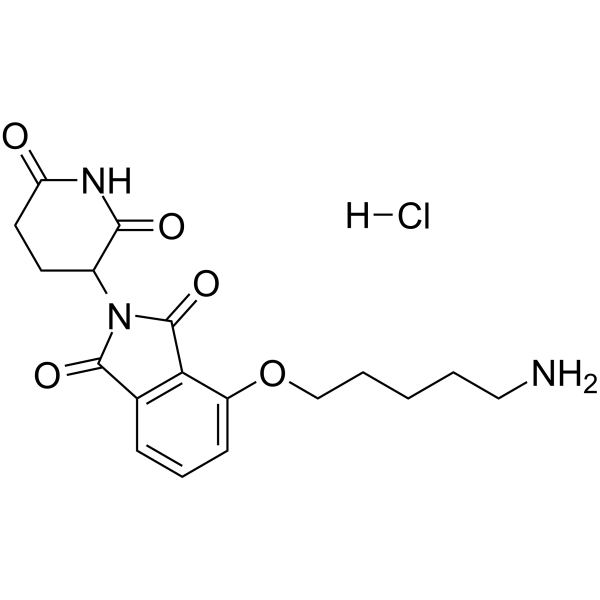 Thalidomide-O-C5-NH2 hydrochloride