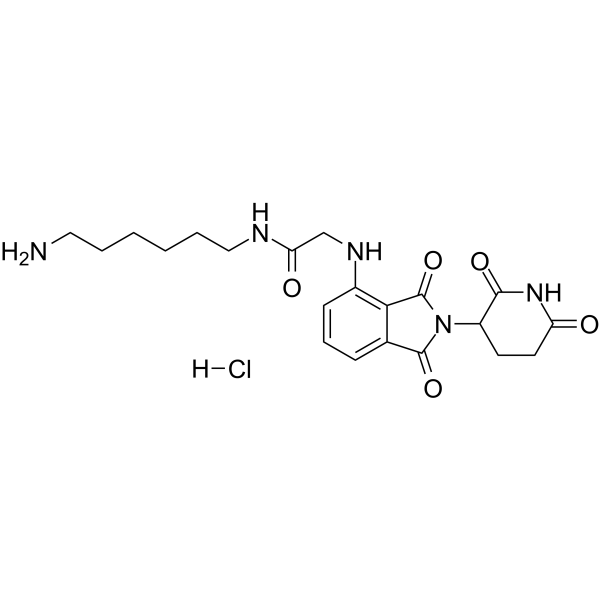 Thalidomide-NH-amido-C6-NH2 hydrochloride