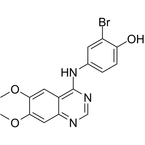 WHI-P154 Chemical Structure WHI-P154