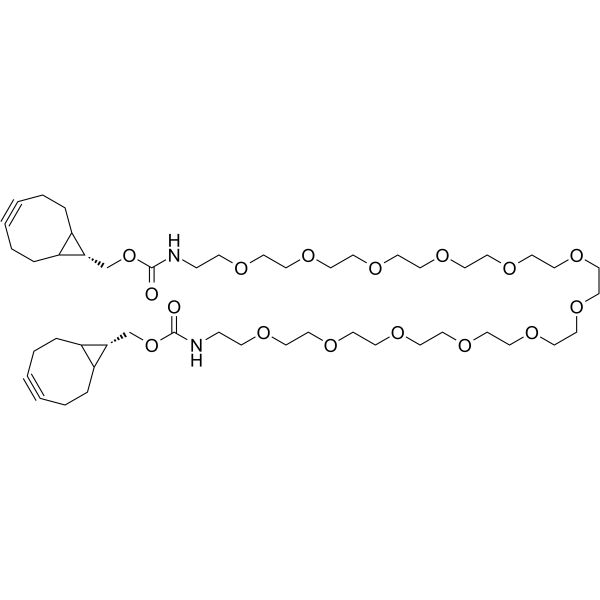 Bis-PEG12-endo-BCN Chemical Structure Bis-PEG12-endo-BCN