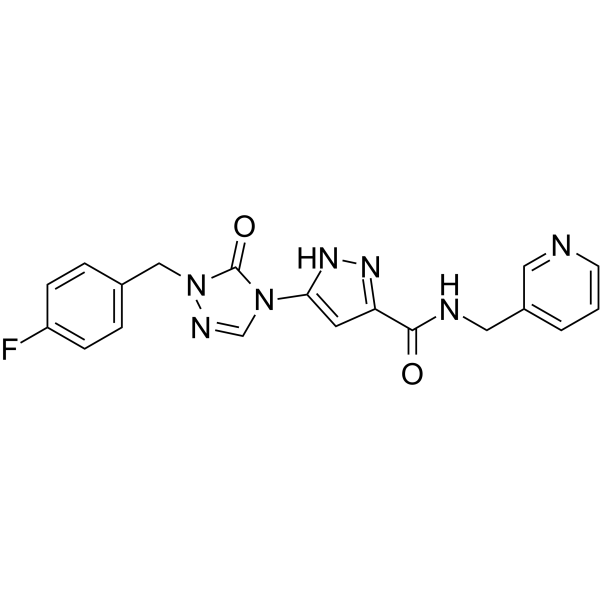 SCD1 inhibitor-3 Chemical Structure SCD1 inhibitor-3