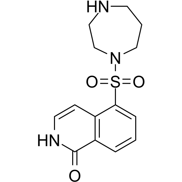Hydroxyfasudil(Synonyms: 羟基法舒地尔; HA-1100)