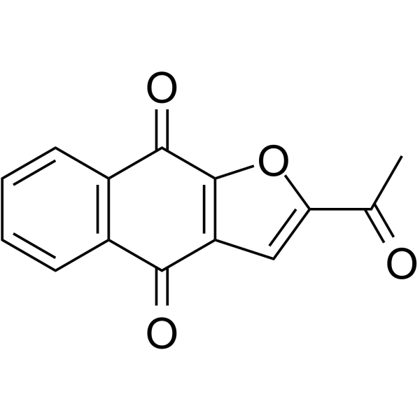 Napabucasin Chemical Structure Napabucasin(Synonyms: BBI608)