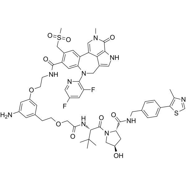 PROTAC BRD4 Degrader-15 Chemical Structure PROTAC BRD4 Degrader-15