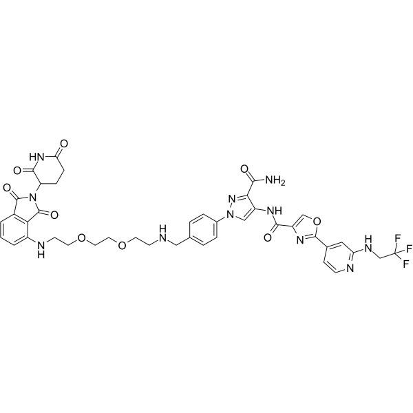 PROTAC IRAK4 degrader-5 Chemical Structure PROTAC IRAK4 degrader-5