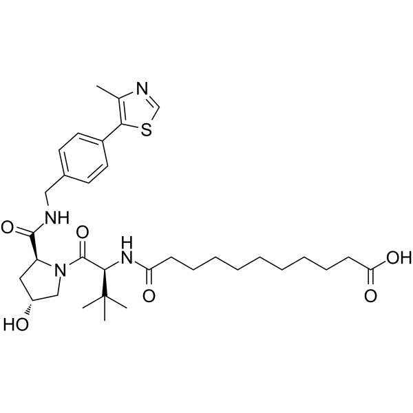 (S,R,S)-AHPC-CO-C9-acid(Synonyms: VH032-NH-CO-C9-acid)